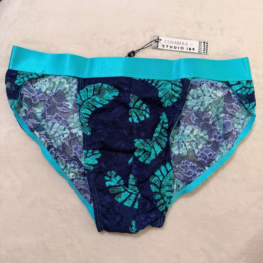 COSABELLA x‎ Studio 189 NSN Printed Lace Sports Brief Leaf Men's - Size L / NWT
